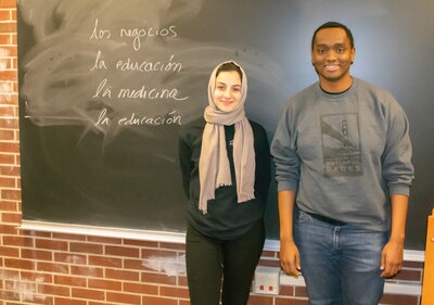Students from spanport